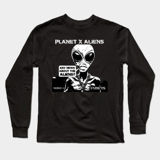 Cool 80's Retro Alien Sci Fi Long Sleeve T-Shirt